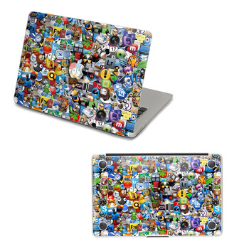 SkinAT 苹果笔记本MacBook外壳及底部保护贴膜 3M材料 图标开会 Air 11