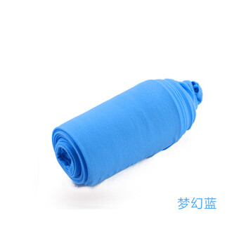 缪诗 梦幻彩虹 彩色超薄包芯连裤打底美腿丝袜 502052 梦幻蓝 均码