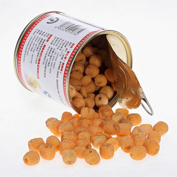 鼎福来 休闲食品 福建特产 莲心果香辣味罐装118g*3