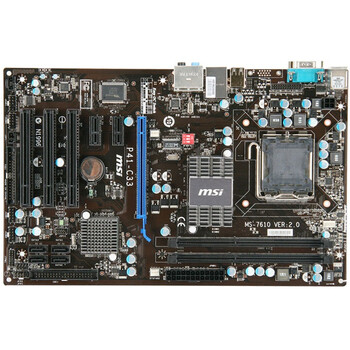 微星（MSI)P41-C33 主板(Intel G41/LGA775）