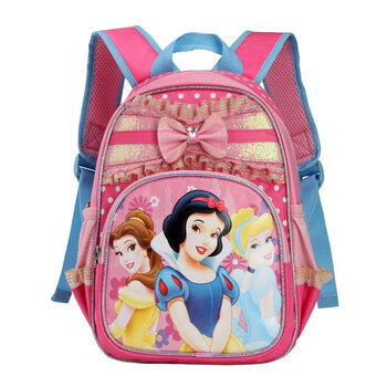 迪士尼Disney 公主双肩卡通书包SP90174 桃红 1