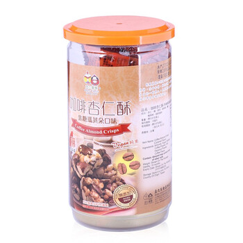 中国台湾豆之家咖啡杏仁酥(焦糖玛其朵口味)100g