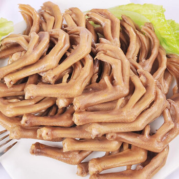 小胡鸭真空包装土鸭掌鸭爪 五香味80g*2