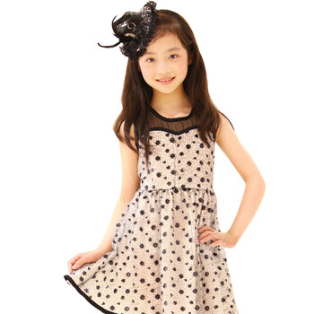 DEESHA笛莎女童装夏季新款母女亲子装连衣裙1214480/1264436 公主款混色 160