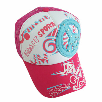 touch G6786N 混款嘻哈字母棒球帽 夏季女款鸭舌帽韩版潮太阳帽 枚红色 可调节