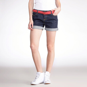 乐都特 Laredoute 女式休闲牛仔短裤 4色 YX030 蓝色 170/76A