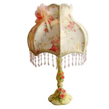 farm house田园布艺台灯 宫廷风格 中号 1511