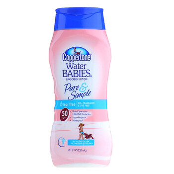 水宝宝Coppertone水嫩防晒乳液SPF50 237ml