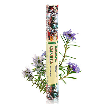 RAJ印度香 进口纯手工香薰香料 线香棍香 香草 50g*3小盒 放松心情 121x