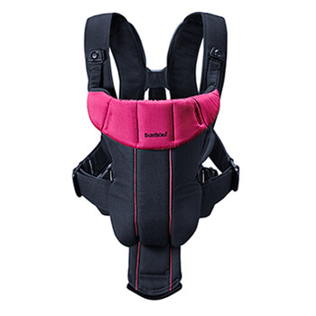瑞典Babybjorn Active抱婴袋/婴儿背带/抱带/背带(3.5-12KG)运动系列 炫粉深蓝