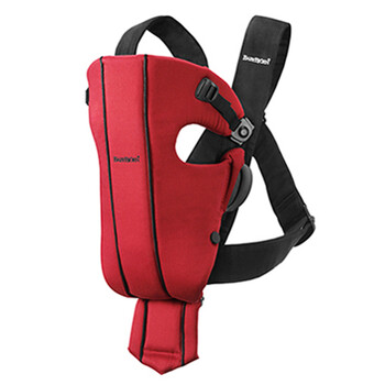瑞典Babybjorn Spirit抱婴袋/婴儿背带/抱带/背带(3.5-12KG)精神系列 红色