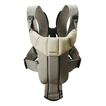 瑞典Babybjorn Active抱婴袋/婴儿背带/抱带/背带(3.5-12KG)运动系列 核桃卡其