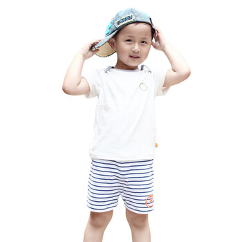 【小布叮<em>故事</em>情景童装】店长推荐!<em>男童</em>海军条