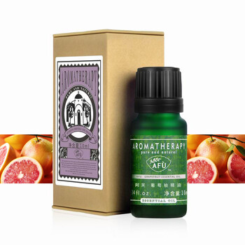 Afu阿芙 葡萄柚精油 10ML 单方精油 控油 紧实肌肤 减肥瘦身