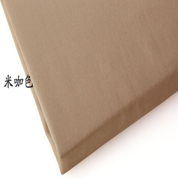 AUSSINO澳西奴家纺 素色纯棉 260根纯色床笠床垫套新品1.5米床适用 米咖色