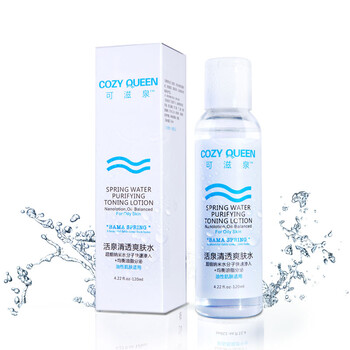 可滋泉COZYQUEEN爽肤水柔肤水120ml 活泉水无添加补水保湿抗敏感