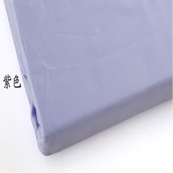 AUSSINO澳西奴 床上用品 260根纯棉缎纹素色床垫套 床笠(新款)1.8米床适用 浅紫色