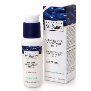 海蕴seabeauty 密集保湿防晒霜SPF15 欧莱雅以色列品牌