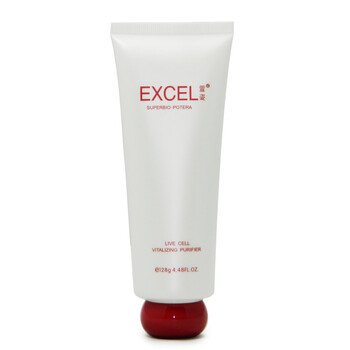 萱姿 EXCEL 活细胞醒肤净白素（温和去黄微泡沫洁面乳）128G