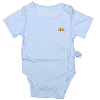 Disneybaby迪士尼宝宝清凉一夏短袖包屁衣蓝色822407166(66码)\822407166