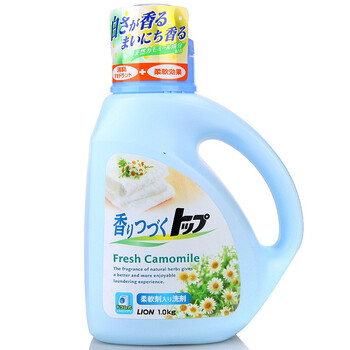 狮王 TOP持久香氛柔顺洗衣液（洋甘菊香型）1.0kg