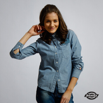 Dickies女式青年布衬衫原价399元1212201 红色 (XL) 170/92A