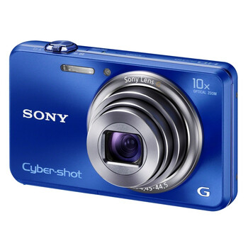 索尼（SONY） DSC-WX150 数码相机 蓝色（1820万像素 3寸液晶屏 10倍光学变焦 25mm广角）