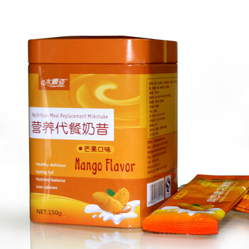 水樱姿营养代餐奶昔芒果口味 减肥瘦身 膳食纤维15g*10袋