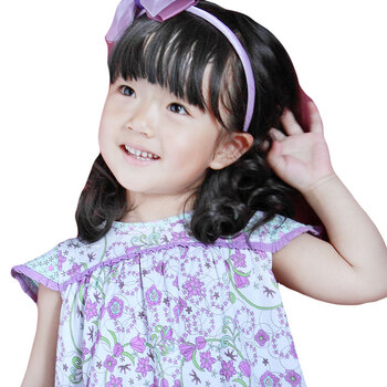 李宁母婴纯棉套装T恤+七分裤T-G13JD 紫水仙 110cm(4岁)