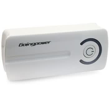 卓鹰（GoingPower）BEE002S 移动电源 IPAD2 iphone4 4S HTC PSP 三星 备用电池 手机充电宝 珍珠白 5000MAH