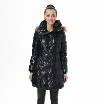 波司登羽绒服 女亮面翻领修身款 BR2356 209-1(香枣红) 190/108A(XXXXL)