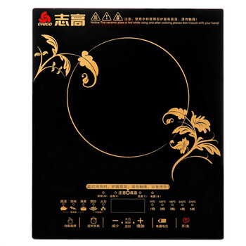 志高(chigo) ZH-389(A） 不挑锅无辐射 电陶炉 黑色