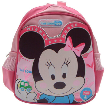 迪士尼Disney 米奇玫红双肩小包儿童书包SM80226