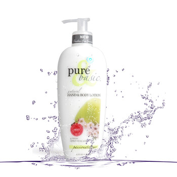 Pure&Basic美国悠纯天然绿茶精华润肤乳(青梨香型) 350ml