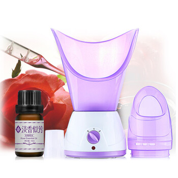 淡香似芳玫瑰香薰组合套装 蒸脸器+玫瑰单方精油10ml