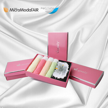 【4条装】Aisaly顶级超细旦莫代尔MicroModal 超柔滑舒适糖果色蕾丝内裤 4条同色蕾丝内裤+送2条天竹内裤 均?