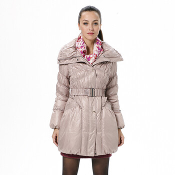 波司登羽绒服 女翻领修身泡泡袖款 BR2354 1143(珍珠色) 190/108A(XXXXL)