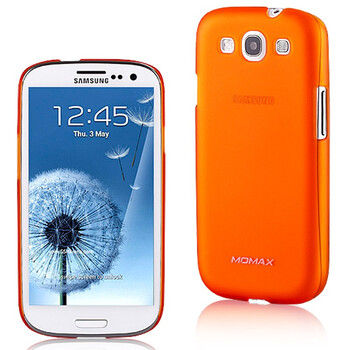 摩米士（MOMAX）三星 I9300 Galaxy S3 清透保护壳 橙色 附送摩米士原厂液晶保护膜