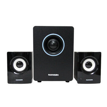 兰欣W-700 2.1声道低音炮音箱 电脑音箱 全木质音箱 造型新颖 新品热销