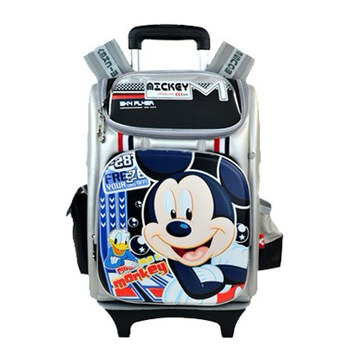 迪士尼/Disney 米奇减负拉杆书包两用 MB8108 藏青色 新品惊喜直降！ 黑色