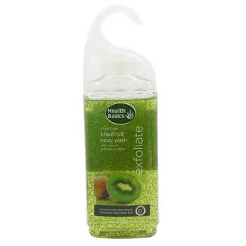 海丝蓓康Health Basics 奇异果磨砂滋润沐浴乳 240ml