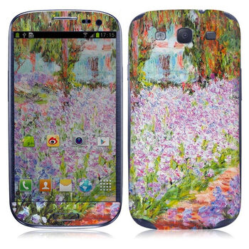 IdeaSkin 三星 I9300 Galaxy SIII/I9308/I939 皮肤 吉维尼花园 外壳保护套皮贴膜 DCUD232210