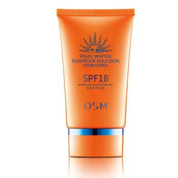 欧诗漫O.S.M营养美肤珍珠美白防晒乳50ml SPF18
