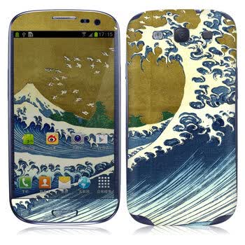 IdeaSkin 三星 I9300 Galaxy SIII / I9308 / I939 皮肤 浪潮 外壳保护套皮贴膜 DCUC812177