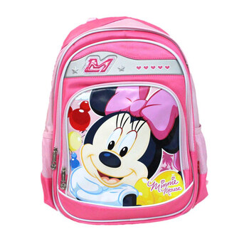 迪士尼/Disney 米奇小学生减负双肩书包 MB8121 粉色 新品惊喜直降！ 玫红