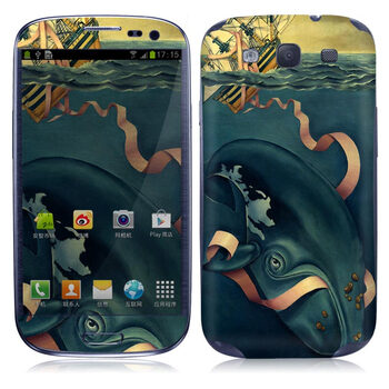 IdeaSkin 三星 I9300 Galaxy SIII / I9308 / I939 皮肤 牵引 外壳保护套皮贴膜 DCUD202207