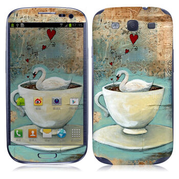 IdeaSkin 三星 I9300 Galaxy SIII/I9308/I939 茶杯里的天鹅湖 外壳保护套皮贴膜 DCUC602060