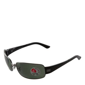 Ray-Ban 雷朋 3421/62-004/9A 渐变镜片中性太阳镜 墨绿色