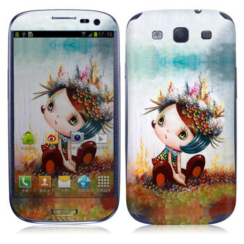 IdeaSkin 三星 I9300 Galaxy SIII/I9308/I939 珊瑚丛 外壳保护套皮贴膜 DCUC462039