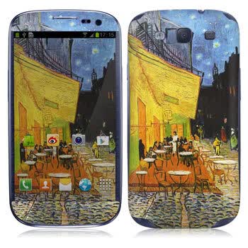 IdeaSkin 三星 I9300 Galaxy SIII/I9308/I939 小镇夜色 外壳保护套皮贴膜 DCUC362101